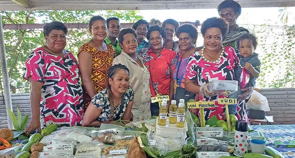 Women showcase their products during the Organic Farmer Conference in Labasa on June 19, 2024.  Photo: Shratika Naidu