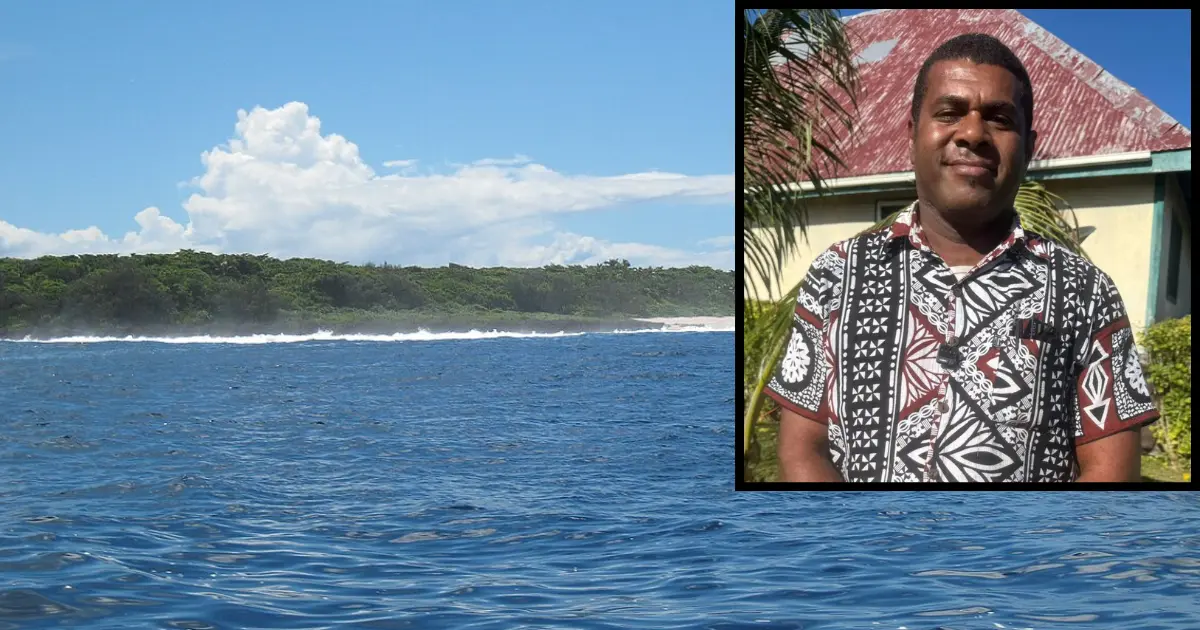 Ekubu Village headman, Ratu Kini Muainanovo.