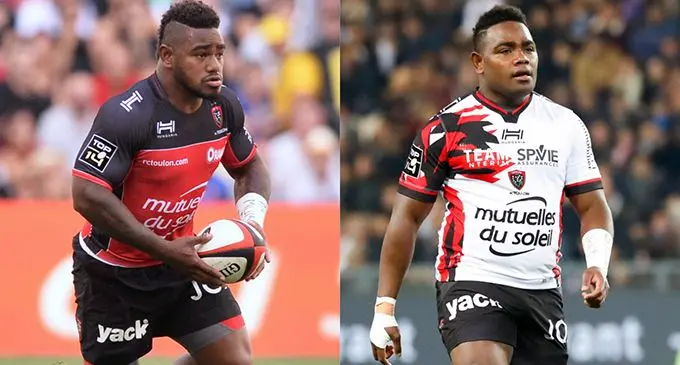 Josua Tuisova (left) and Filipo Nakosi.