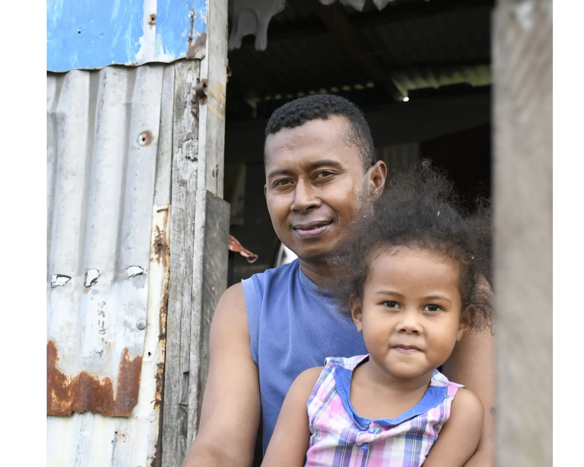 Vuli Kotobalavu with daughter, Rosi Merlyn at their Vatuwaqa home, Suva, on June 24, 2026.