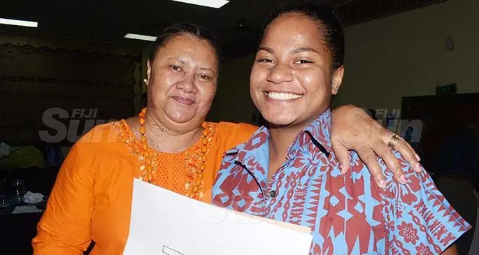 Ruci Vukialau with her Mother, Moala Tamani at Studio 6 on March 13, 2021. Photo: Ronald Kumar