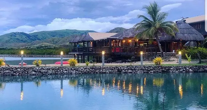 Handicraft CentreFancy a Stay at Suva Peninsula Hotel? See Room Special On SUSANA HIRST - TUILAU RAKIRAKI Golden Point Resort is located in the northern part of Viti Levu, known as the Suncoast. It is on the water’s edge at Nacilau Point, between Tavua and Rakiraki on the Kings Highway. Though operating with skeletal staff, Golden Point Resort it’s business as normal. Owner and manager Rachelle Mishra said their weekends were all booked out. “During these time we are doing well and have been stable. “Though I have skeletal staff, that has been good enough to cater for our guests.” Local guests Ms Mishra said they have had a lot of locals visit the resort especially on the weekends. “We are busy during the weekends with locals responding to our specials. “We offer activities such as dolphin watching at $65 pp and $45 for children.” Specials Room rates are as low as $100 for two and family rooms from $150. She said she was very grateful to the locals who have supported locally owned businesses. There have been upgrades and refurbishments around the resort. Marina The marina project which is said to cater for more than 20 boats is on hold at the moment. Ms Mishra said not much was happening and they wanted things to pick up first before they continued on the marina. Marina location It is located on Nacilau Point, six meteres deep, just outside Golden Point Resort. The point is ideal as it is close to the outer islands like the Yasawa Islands and Vanua Levu. “We have had yachties come stay with us or park outside our point. “There has been a lot of interest and support from them encouraging us to hurry with the marina. “Pleae take advantage of the special rates we have every week. “Come see us at the Suncoast and we will make a memorable one.” Golden Point Resort, Another Suncoast Special Golden Point Resort.