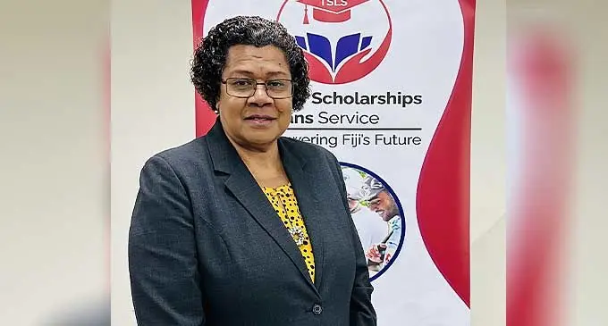 Acting board chairperson of Tertiary Scholarships and Loans Service Penuel Emi.