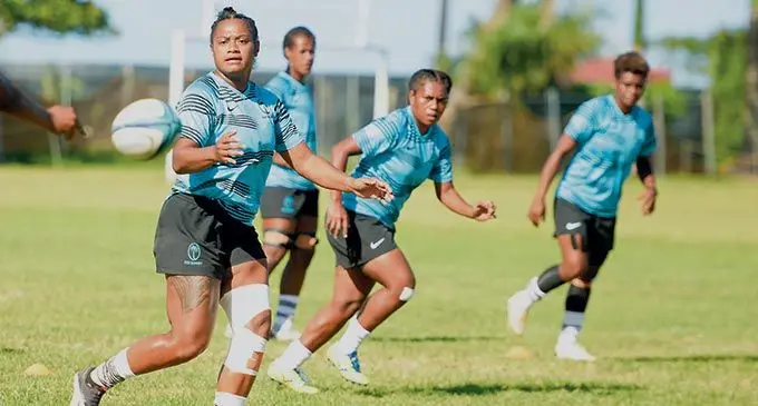 Asinate Serevi, daughter of sevens maestro Waisale Serevi, was named in coach Senirusi Seruvakuyla’s28-member squad for teh Oceania Championship in New Zealand on July 9-17. Photo: Ronald Kumar.