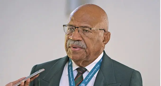 Prime Minister Sitiveni Rabuka.