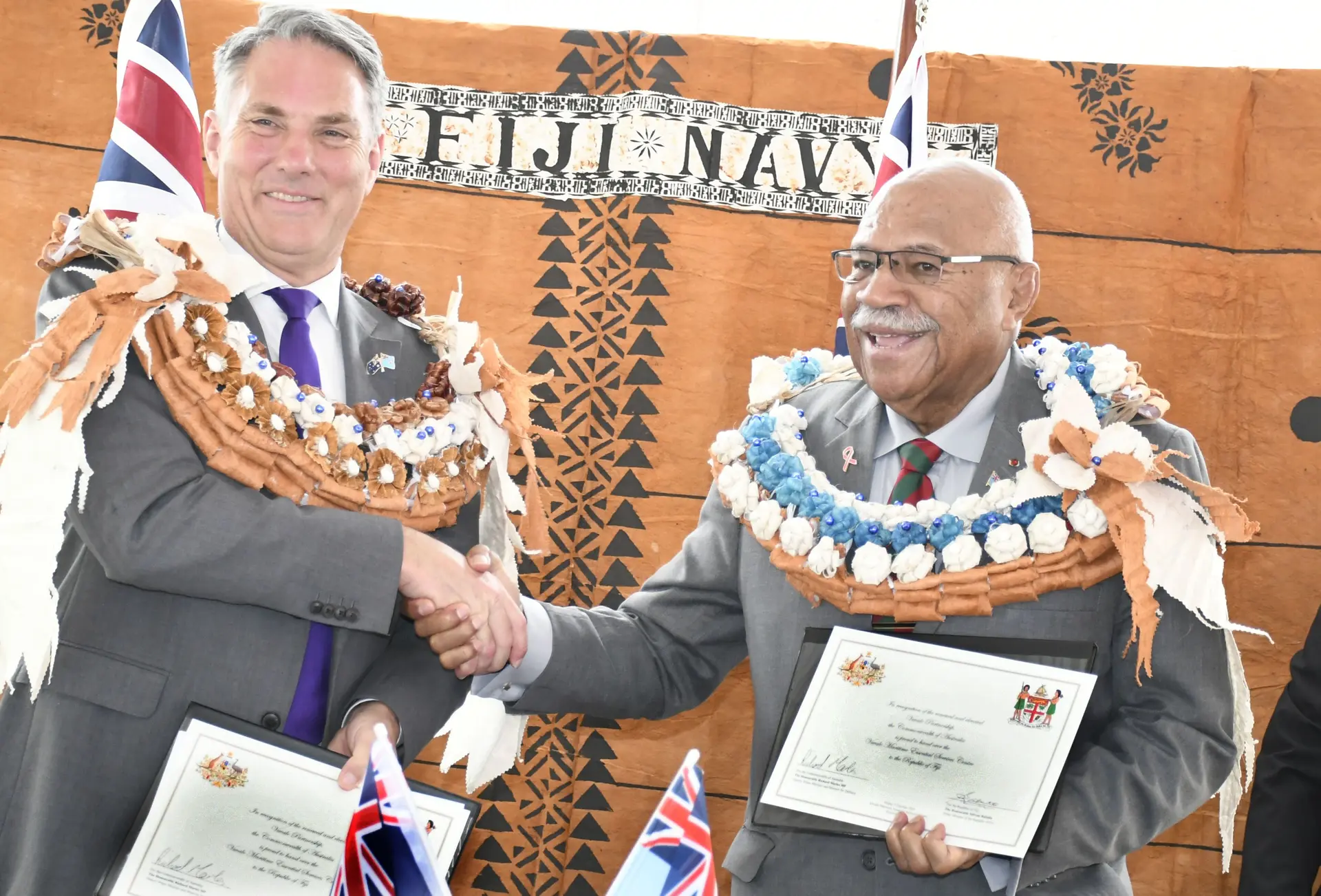 Vuvale Naval Base opening