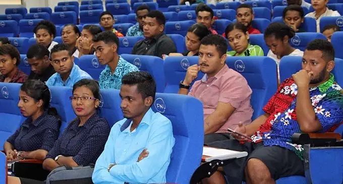 Youth participants at the Youth Speak Forum at FNU Namaka Campus.  Photo: FNU 