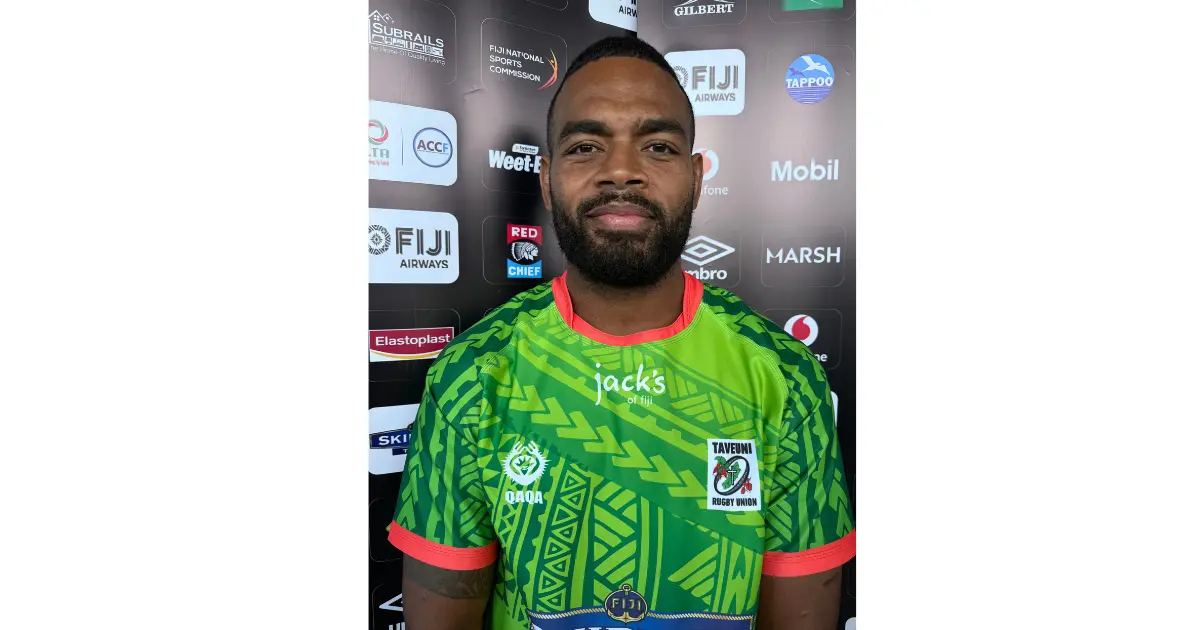 Taveuni captain Samuela Kami­kamica on July 4, 202