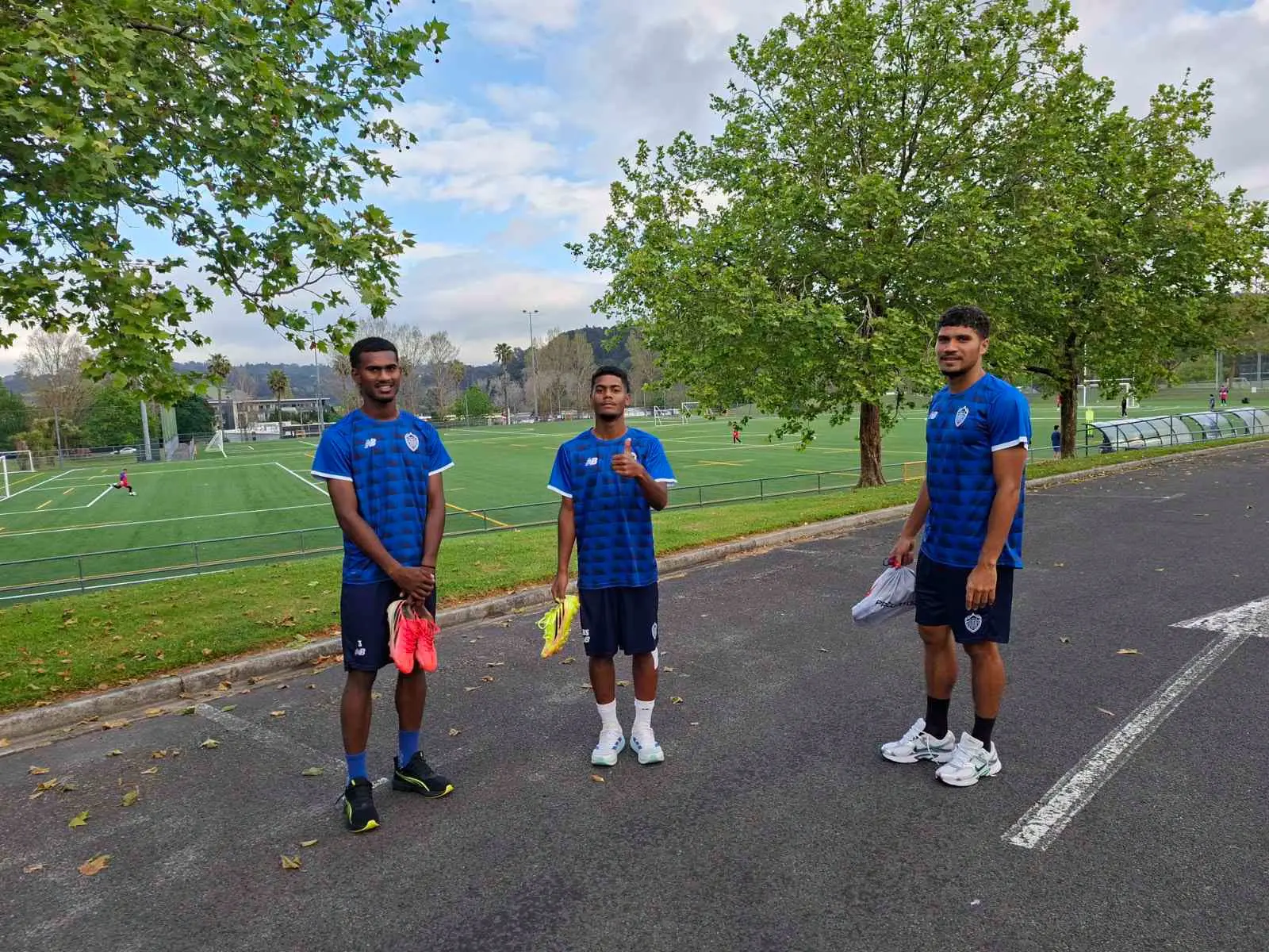 Three of Fiji’s rising football talents are training with A-League club Auckland FC in New Zealand as part of the Oceania Football Confederation (OFC) Player Placement Programme 2026.