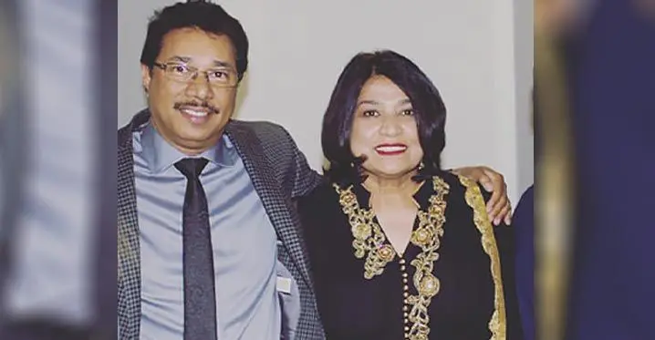 Innovate BC President and chief executive officer Raghwa Gopal with his wife Sarita Gopal.