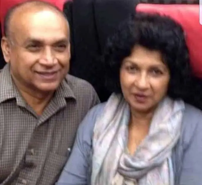 The late couple...Sesha Reddy and wife Mirdu Chandra