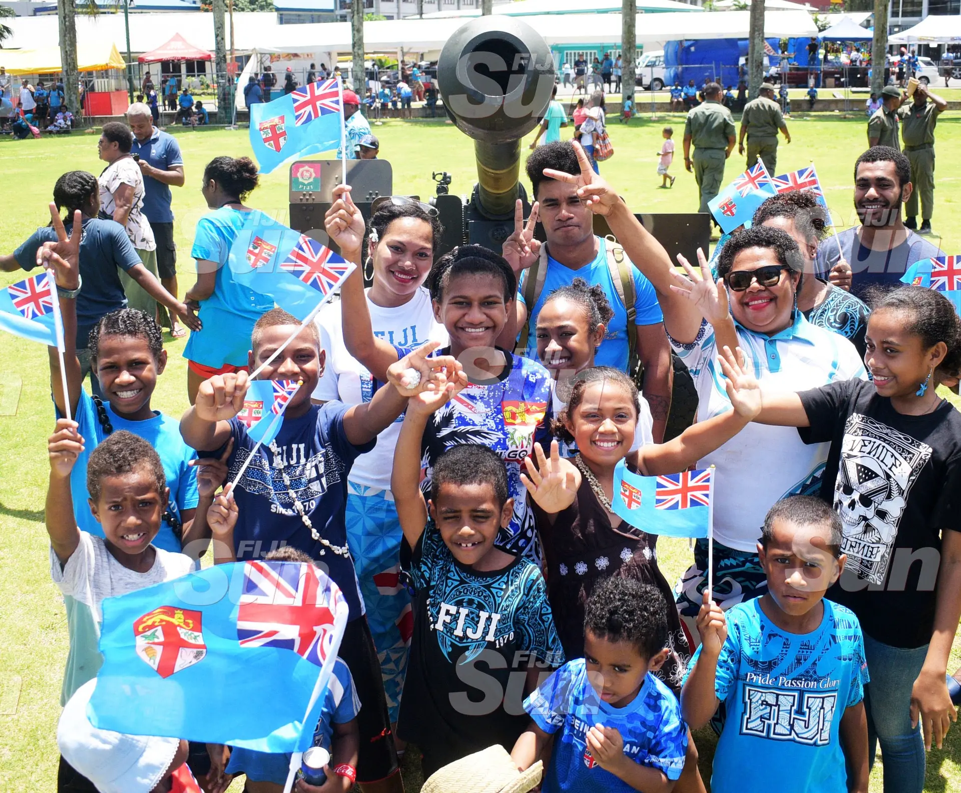 Many attended the Fiji Day Parade at Albert park on October 10, 2019. Photo: Ronald Kumar