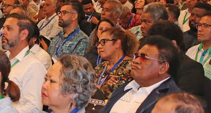Participants of the National Economic Summit  at the Grand Pacific Hotel in Suva on April 20, 2023.  Photo: Josefa Babitu