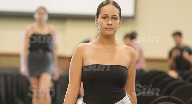 Models during during fashion audition at Grand Pacific Hotel on April 3, 2021. Photo: Ronald Kumar.