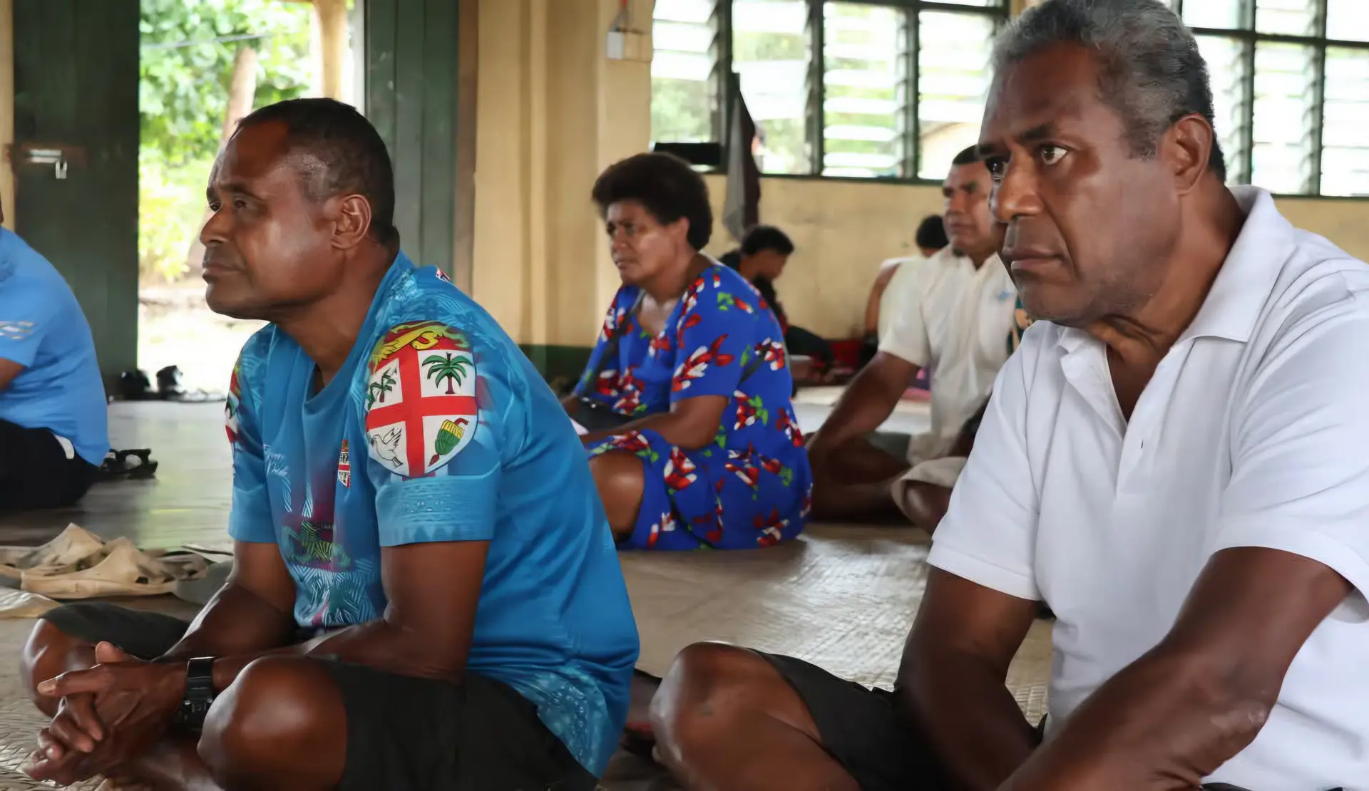 Kava farmers gathered during a public consultation in Taveuni on October 15, 2026. Photo: Parliament Fij
