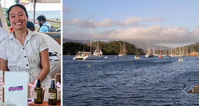 Vuda’s Bliss Fiji enterpreneur, Nichuan Liu.