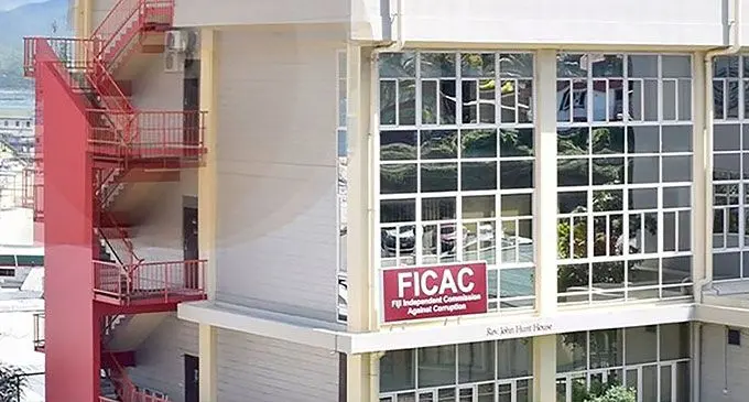 The Fiji Independent Commission Against Corruption in Suva.