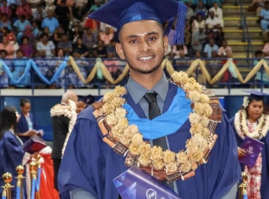 Graduate Tanzeel Ali.