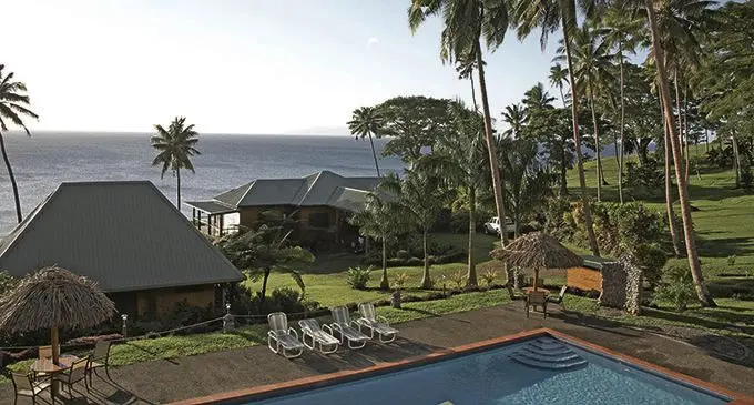 Nakia Resort and Dive Fiji is on 10-acres of freehold land in Taveuni, overlooking Somosomo Straits in Taveuni.