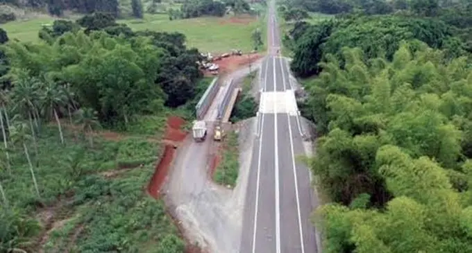The new Korovuli Bridge