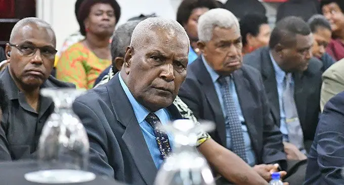 Members of the Lomaiviti Provincial Council meeting in Suva on June 20, 2024. Photo: Ronald Kumar