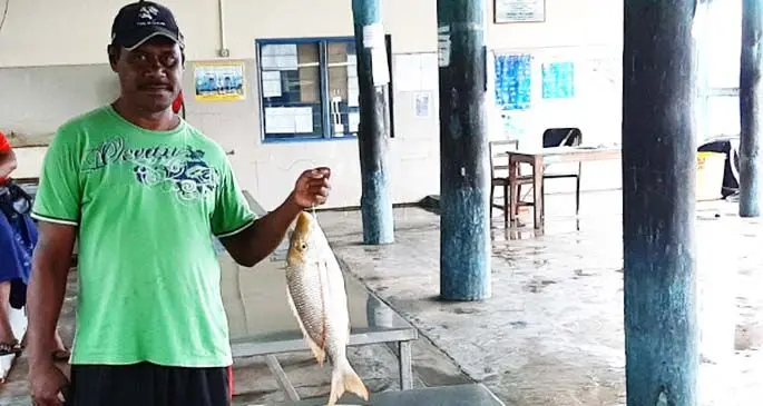 Niumea Sakealevu at the Lautoka Fisheries Wharf on March 12, 2020. Photo: Salote Qalubau