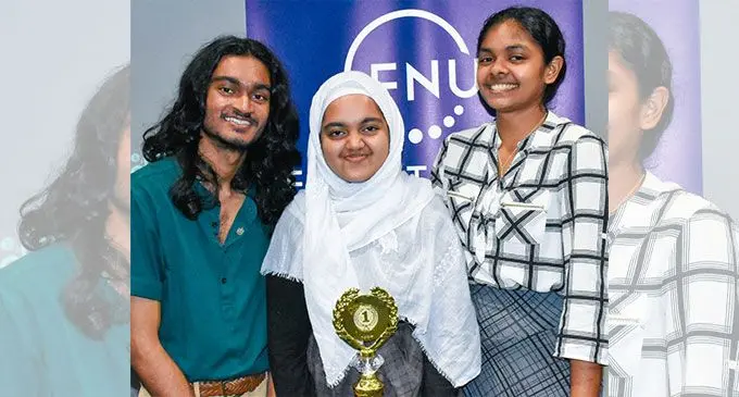 Ravneel Singh, Fatima Ahmed and Isabella Raidriwa