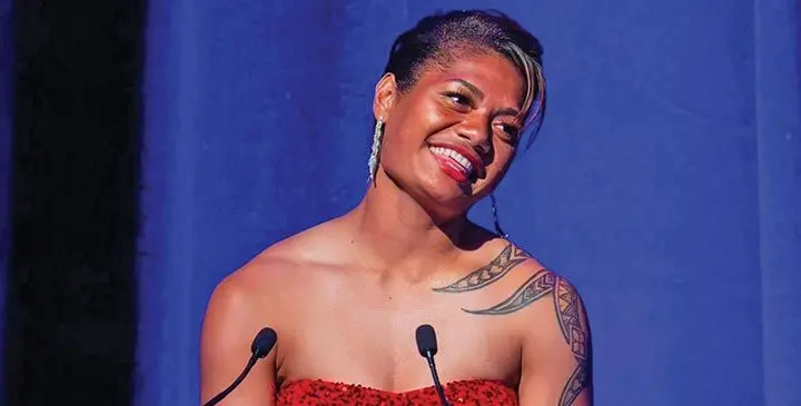 Fijian Drua flanker and Drua women’s player of the year Alfreda Fisher. Photo: Fijian Drua