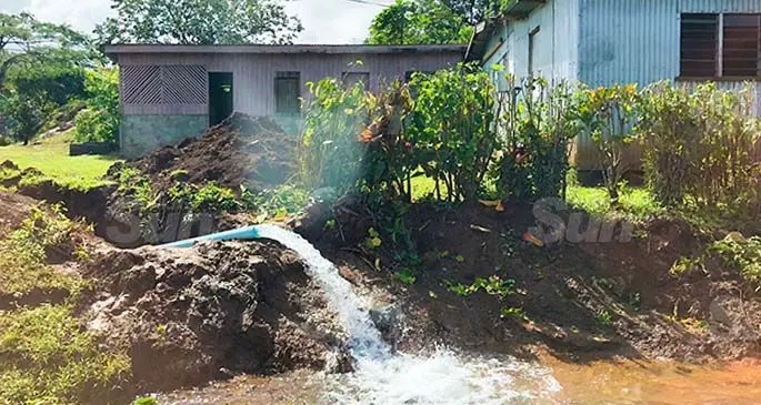 The water pipe at Navuloa village, Levuka that will soon be connected as a clean drinking  water supply for the people of Moturiki. Photo: Rosi Doviverata