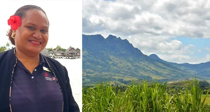 Lavinia Ragede. Photo: Nicolette Chambers. The Sleeping Giants in Sabeto, Nadi. 