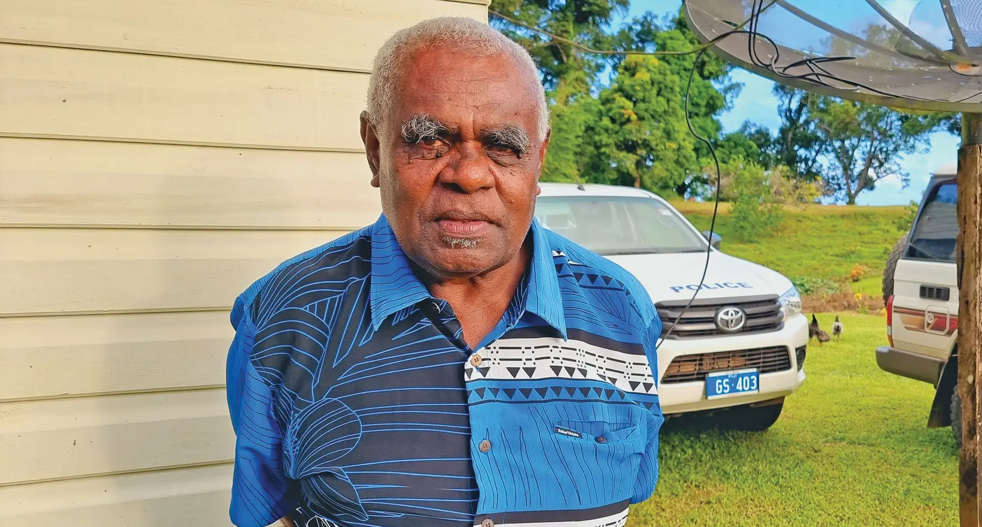 Wainunu district Rep in Bua Province, Epeli Matawalu. Photo: Sampras Anand