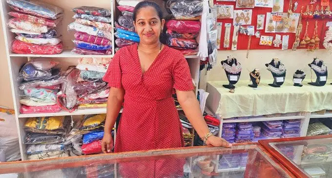 Unique Apparel owner Nitika Devi in her shop in Labasa Town on February 10, 2025. Photo: Sampras Anand