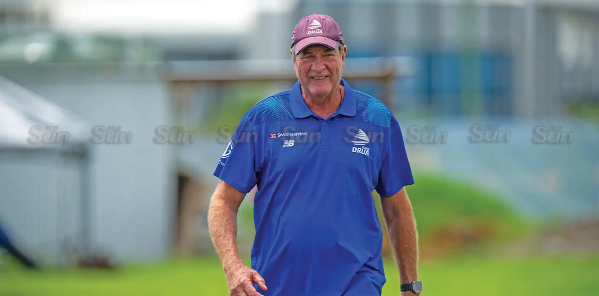 Swire Shipping Fijian Drua head coach Mick Byrne. Photo: Leon Lord 