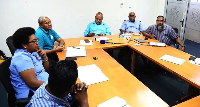 Stakeholders incharge of organising the traditional games. Photo: Kelera Sovasiga
