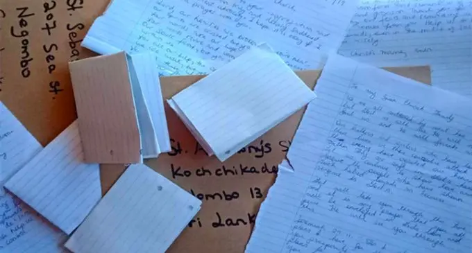 Letters to the Sri Lankan churches.