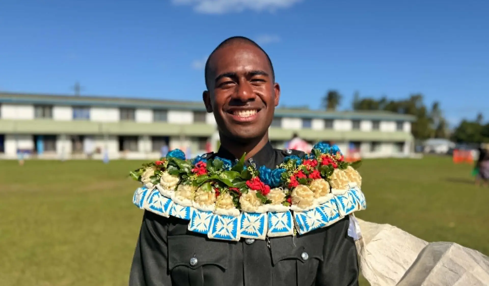 Ratu Tomasi Ririko during the passing -out parade at Nasova ground on June 19, 2026. Photo: Asenaca Ratu