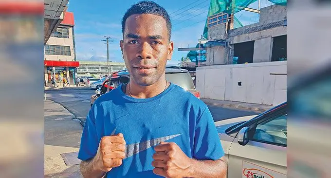 Junior Saula in Labasa Town on August 5, 2024. Photo: Sampras Anand