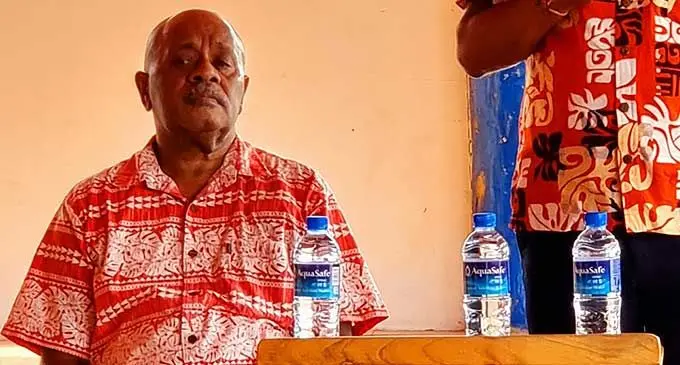 Tui Nadogo Ratu Ilisaniti Malodali.