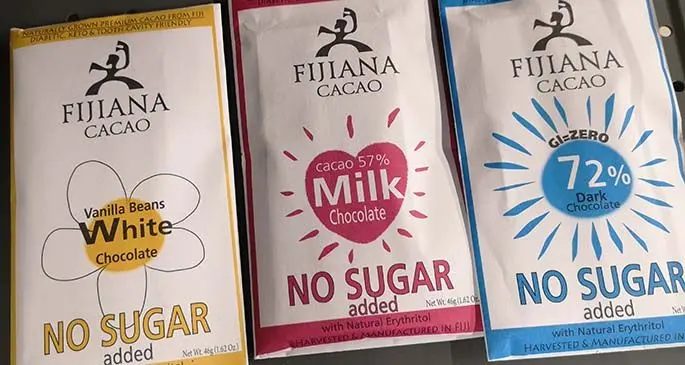 Fijiana Cacao is manufactured in Nadi and available at major retail outlets for $4.50. Photo: Laiseana Nasiga