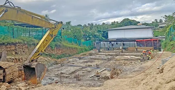 Synergy Centre development site on Brown Street in Toorak, Suva. Photo: Jernese Macanawai