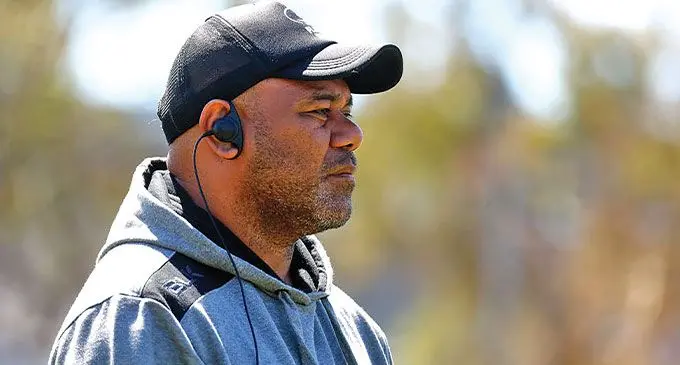 Fiji Under-20 head coach Senirusi Seruvakula.