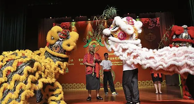 Chief Guest Prime Minister Voreqe Bainimarama highlighted that the Chinese-Fijian community has been an invaluable partner in our nation’s development during the Chinese Lunar New Year celebration on February 3, 2019 at the Suva Civic Centre. Photo: Ilaijia Ravuwai