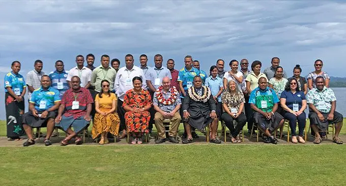 Participants at the Fiji Tsunami Ready Stakeholder Workshop at the Grand Pacific Hotel on February 8, 2023. Photo: Josefa Babitu