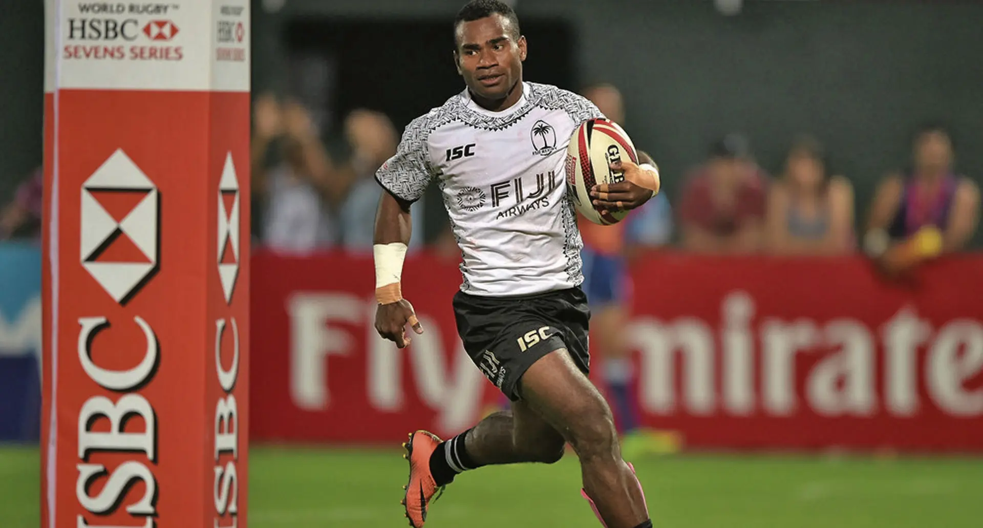Fiji Airways Fijian 7s captain Seremaia Tuwai in action.  Photo: Zimbio