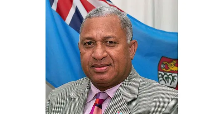 Prime Minister Voreqe Bainimarama. 