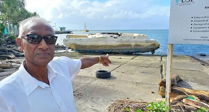 Ramesh Kumar, 72, said he had seen the wreck at the ramp weeks ago.
