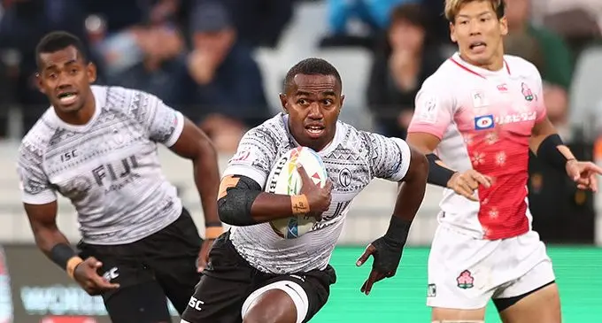 Fiji Airways Fijian 7s rep Waisea Nacuqu during the Cape Town sevens on December 15, 2019. Photo: World Rugby