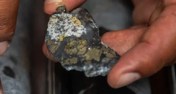 Part of the discovery at Lion One Fiji’s Tuvatu alkaline gold project site in Sabeto, Nadi, on March 18, 2022. Photo: Leon Lord