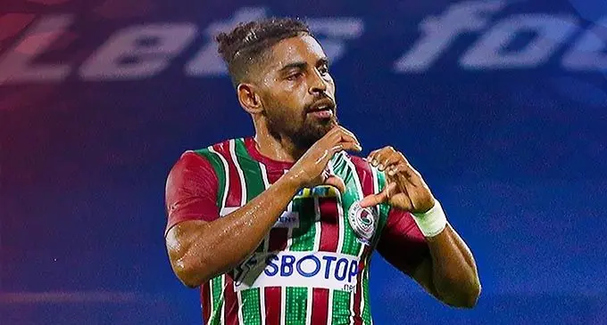 ATK Mohun Bagan and Digice Fiji Football Captain, Roy Krishna. Source: www.futbolindia.in