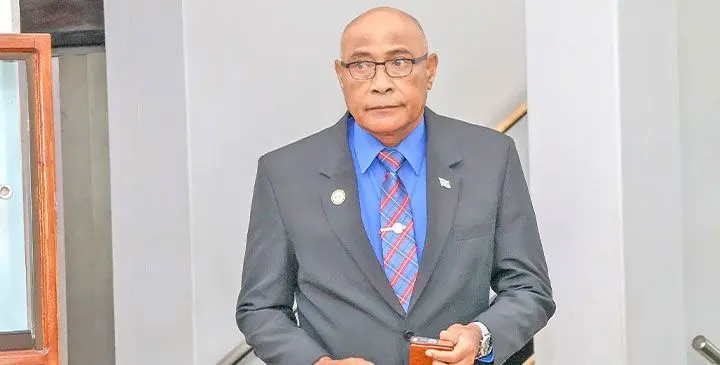 Minister for Immigration Viliame Naupoto. Photo: Parliament of Fiji